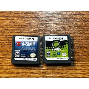 Nintendo DS Game Bundle Lot Of 2 Games Dagedar / Star Wars iii